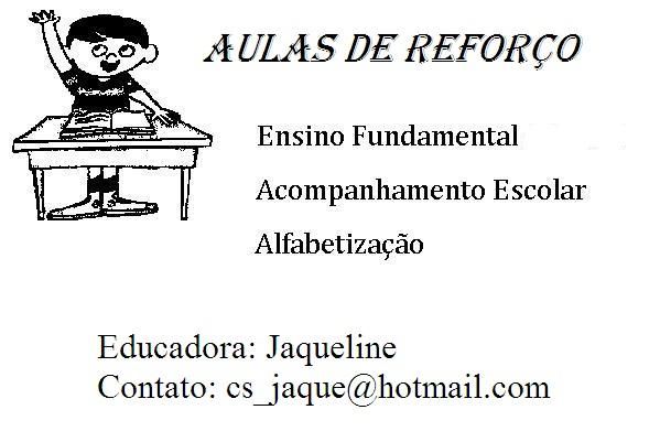 Reforço Escolar